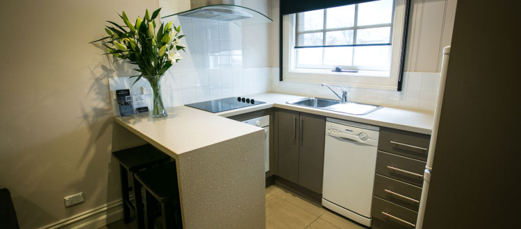 Fully equipped kitchen